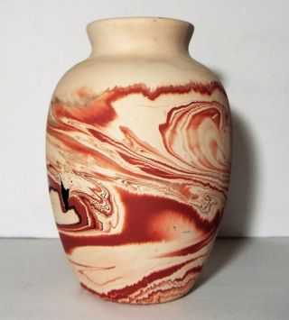 Vintage Native American Nemadji Pottery Vase