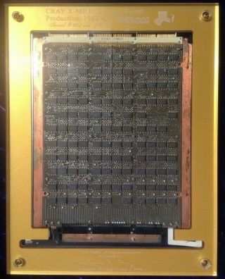 Supercomputer Cray X - Mp E.  L.  C.  Module