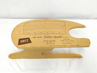 Vintage June Tailor Dritz Tailor Board Scovill Pressing Aid Sewing Hobby