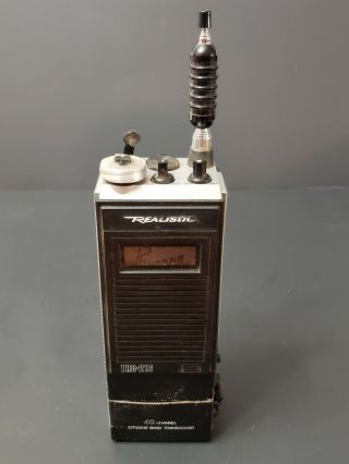 Vintage Realistic Trc - 216 40 Channel Cb Walkie Talkie Radio