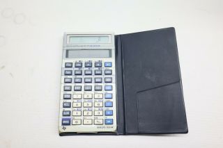 Vintage Texas Instruments Ti - 36 Solar Scientific Calculator With Case