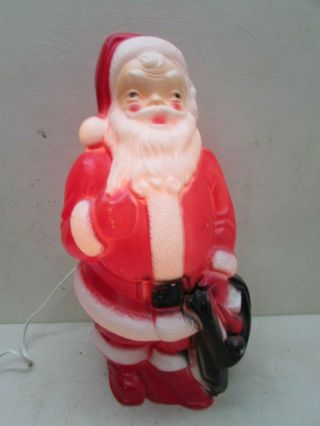 Vintage Christmas Santa Claus Blow Mold Empire Electric Lighted