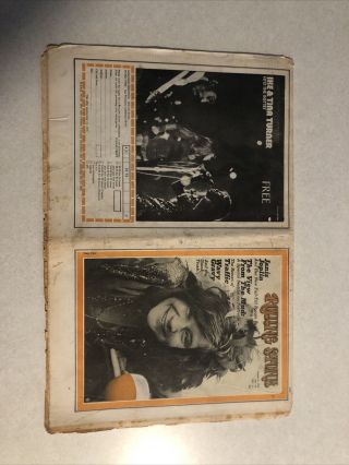 Vintage Rolling Stone 64 Janis Joplin Cover 1970 Complete Issue