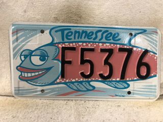 Tennessee Fish License Plate