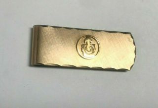 Vintage The Youngstown Sheet & Tube 1/20 12k Gold Filled Money Clip