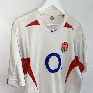 ENGLAND NATIONAL FOOTBALL TEAN RUGBY VINTAGE SHIRT JERSEY NIKE 2