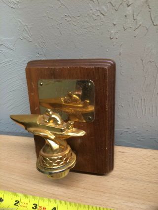 Outboard Motor Speed Boat Trophy Officiating M.  O.  R.  A.  Mora 1959 Official Award