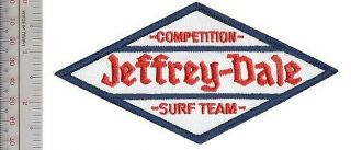 Vintage Surfing California Jeffrey - Dale Surf Team Surfboards Mid 1960 