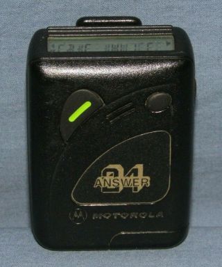 Vintage Motorola Pager With Clip Paging System Movie Prop Halloween Costume