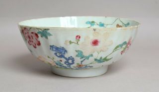 An Antique 18thc Chinese Porcelain Large Punch Bowl,  Yongzheng