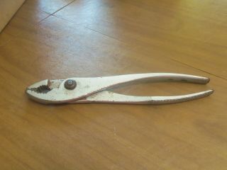 Vintage Crescent Brand G - 210 Slip Joint Pliers 10 " Long - Made In The Usa