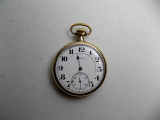 Antique Running Illinois/burlington Pocket Watch 16 Size 19 Jewels