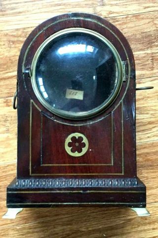 Good Quality Antique Mahogany Mantle/bracket Clock Case