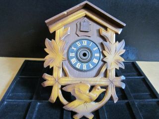 Vintage Cuckoo Clock Case Only - Made In Germany - - 7 " L X 10 " H X 4.  25 " W