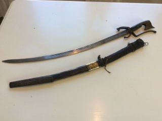 Old Antique North African Nimcha Sword