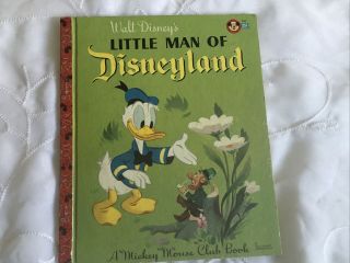 Vintage Mickey Mouse Club Book Walt Disney 
