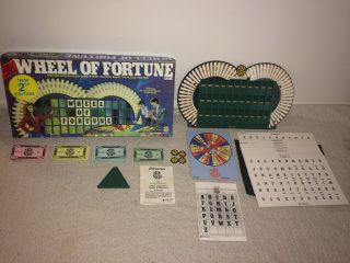 Wheel Of Fortune Board Game 2nd Edition Vintage 1985 Pressman Game 100 Complete