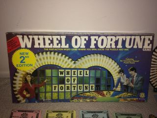 Wheel Of Fortune Board Game 2nd Edition Vintage 1985 Pressman Game 100 Complete 3