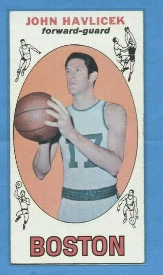1969 Topps Basketball 20 John Havlicek Boston Celtics Rc