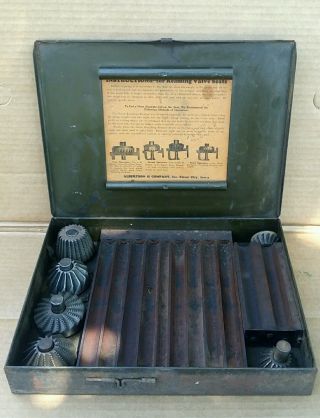 Antique Albertson & Co Sioux Valve Seat Reamer Set