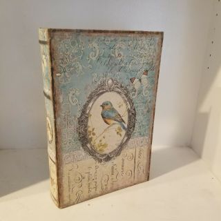 Large Vintage French Country Style Decorative Book Box
