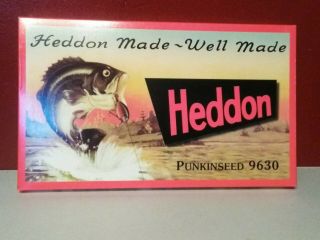 Limited Edition Special Order Colors Heddon Pumpkin Seed 9630 Lures Htf Set 12