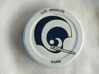 Vintage 1971 Gatorade Nfl Los Angeles Rams Helmet Bottle Cap Lid