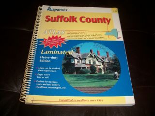 Hagstrom Suffolk County Atlas 2004 Laminated (street Guide/parks/airports Etc)