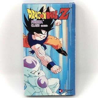 Dragonball Z Clash Uncut Vhs Frieza Saga Dbz Anime Toriyama Funimation Vtg