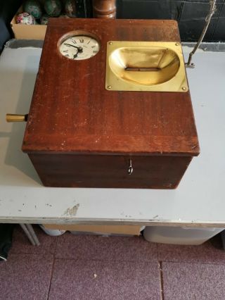 Gledhill - Brook Of Huddersfield Time Recorder (clocking In Clock)