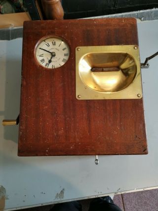 Gledhill - Brook of Huddersfield Time Recorder (Clocking in Clock) 3