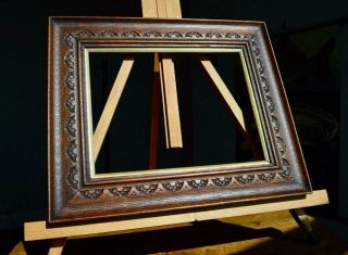 Antique Victorian Carved Oak Picture Frame 10 X 8 " Rebate V Arts & Crafts