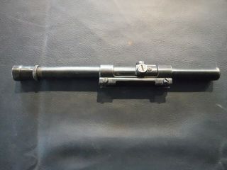Early Vintage Weaver B4 22 Scope With Tip Off Mount Made In El Paso Texas