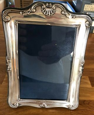 Solid Silver Photo Frame By Carrs Of Sheffield Dated 1991