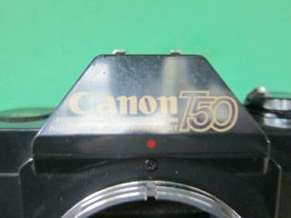 Vintage Canon T50 Automatic 35mm Film Camera Body with Strap 2