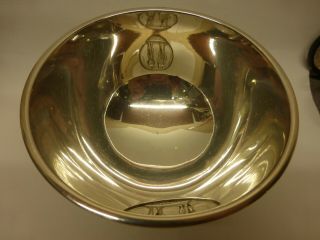 Unusual Military silver bowl/dish by Elkington & Co Birmingham 1929 3