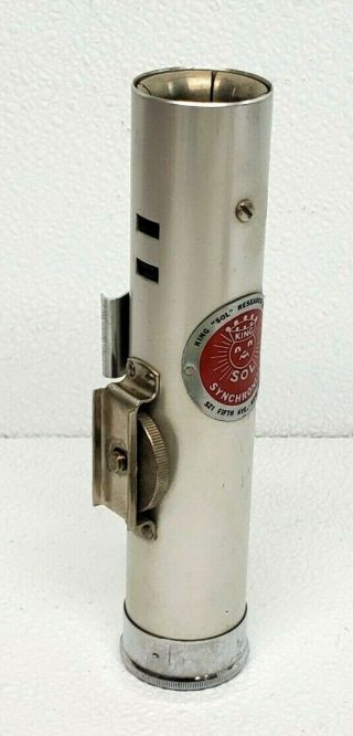 vintage KING SOL Graflex camera flash tube for DIY Jedi light saber Parts 2