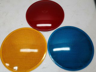 Eagle Signal Traffic Lenses 12 " Glass Red,  Yellow,  Green