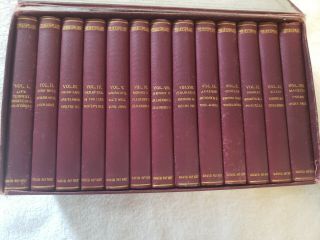 Antique 13 Volume Set of Shakespear Mini Books HANDY STRATFORD EDITION 1890 2