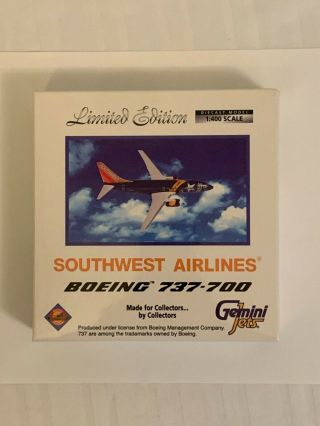 Gemini Jets 1:400 Southwest Airlines 737 - 700 Nevada Battleborn Gjswa319