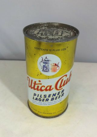 Utica Club Vintage Flat Top Beer Can