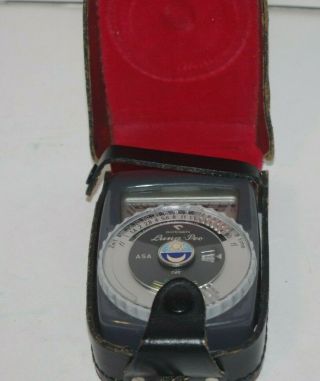 Vintage Gossen Luna Pro Incident & Reflective Light Meter In Case