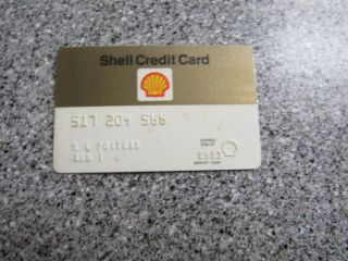 4 Vintage Gas Oil Credit Charge Card 80 