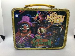 Vintage 1978 King Seeley Thermos “the Muppet Show” Lunch Box,  Playground Patina