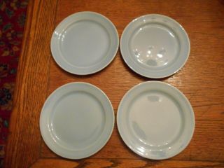 4 Vintage Ts&t Taylor Smith Taylor Luray Pastels Bread Plates 6 3/8 "