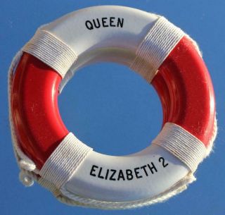 Cunard Line Qe2 Queen Elizabeth 2 As Bought Onboard C - 1970 