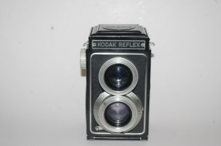Vintage Wwii - Era Kodak Twin - Lens Reflex 1,  Tlr,  620 2 1/4 X 2 1/4 Weighs 2lbs