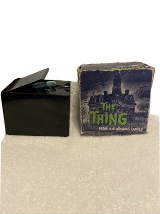 Vintage 1964 Addams Family “the Thing” Coin Bank - Does Not Work