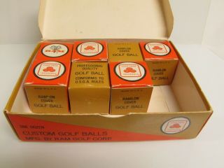 Vintage Ram State Farm Insurance Golf Ball Boxed Set With 7 Golf Balls