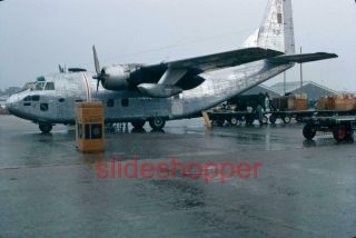 Slide Photo Vietnam War Cia Air America Fairchild C - 123 Provider Aircraft 70